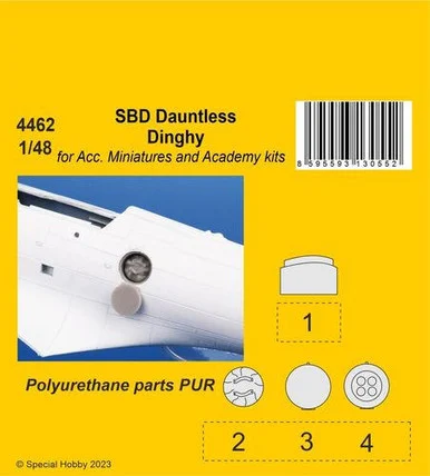 1/48 CMK SBD Dauntless Dinghy / for Acc. Miniatures and Academy kits