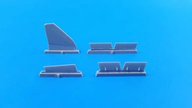 1/72 CMK Harrier GR.1 - Control Surface Set for Airfix kit Resin