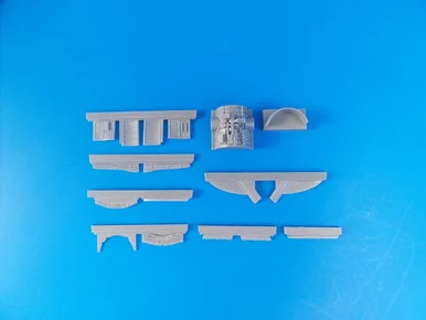 1/72 CMK Harrier GR.Mk.7A Engine set / for Airfix kit Resin