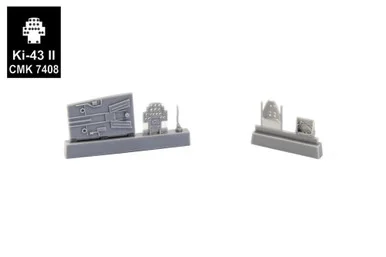 1/72 CMK Ki-43-II/III Hayabusa Cockpit Set. for Special Hobby kit Resin