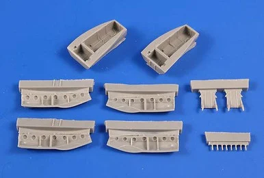 1/72 CMK Beaufighter TF Mk.X Main Undercarriage Bays Correction