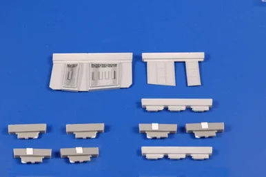 1/72 CMK Beaufighter Mk.X Armament - Wing Gun Bays Resin