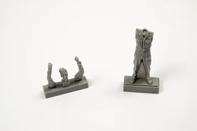 1/32 CMK British WWII Tempest Mechanic. for Special Hobby kit Resin Figure Model Kit