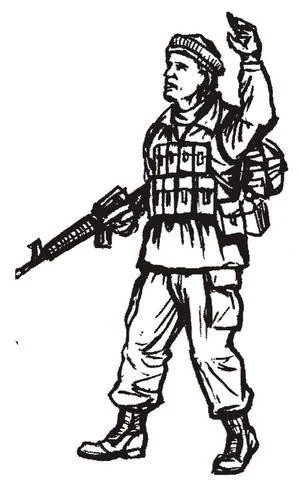 1/35 CMK US Special Forces soldier with gun (1 fig.)