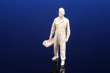 1/48 CMK Luftwaffe WWII / CS post-war Aircraft Mechanic Resin Figure Model Kit