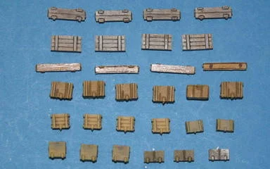 1/72 CMK German ammo boxes WW II