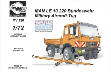 1/72 CMK MAN LE 10.220 Bundeswehr Military Aircraft Tug All Resin Kit Resin