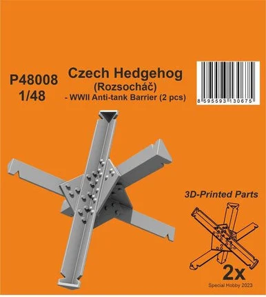 1/48 CMK Czech Hedgehog (Rozsocha) WWII Antitank Barrier (2 pcs)