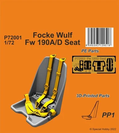 1/72 CMK Focke Wulf Fw 190A/D Seat