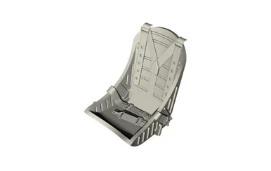 1/72 CMK Kittyhawk I. Ia. II. IIa and III Seat with Sutton Harness for Special Hobby kit Resin