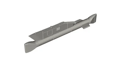 1/72 CMK Remora - Radar Jammer Pod for Mirage F.1 and Mirage 2000 Resin