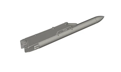1/72 CMK Sycomor - Chaff/Flare Dispenser for Mirage F.1 Resin