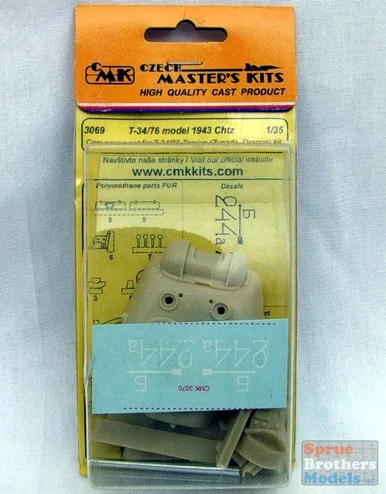 CMK3069 1:35 CMK T-34/76 Model 1943 Chtz Conversion Set (TAM kit) #3069