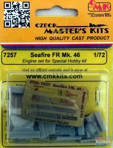 CMK7257 1:72 CMK Seafire FR Mk.46 Engine Set (SPH kit)