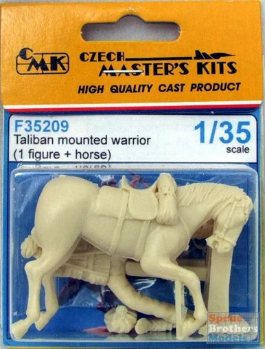 CMKF35209 1:35 CMK Figures - Taliban Mounted Warrior (1 figure + horse) #F35209