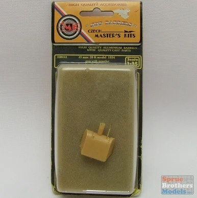 CMKHB044 1:35 CMK Gun Barrel - 45mm 20 K Model 1934 Gun with Mantlet (for T-26 Model 1937) #HB044