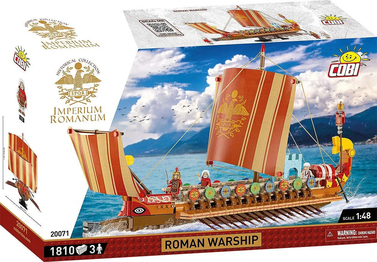 COBI Roman Warship (20071) | 1:48 Scale Imperium Romanum Collection