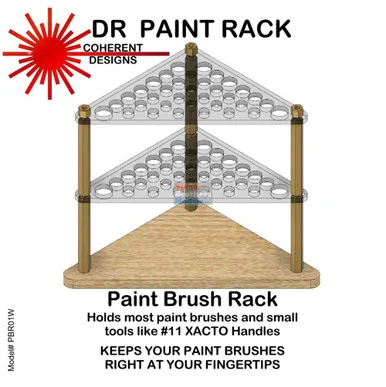COH3001 Dr Paint Rack - Paint Brush Rack