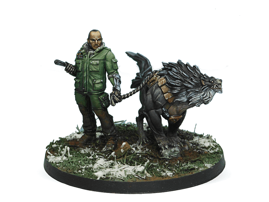 Infinity Ariadna Colonel Yevgueni Voronin Miniature Game Figures - Corvus Belli