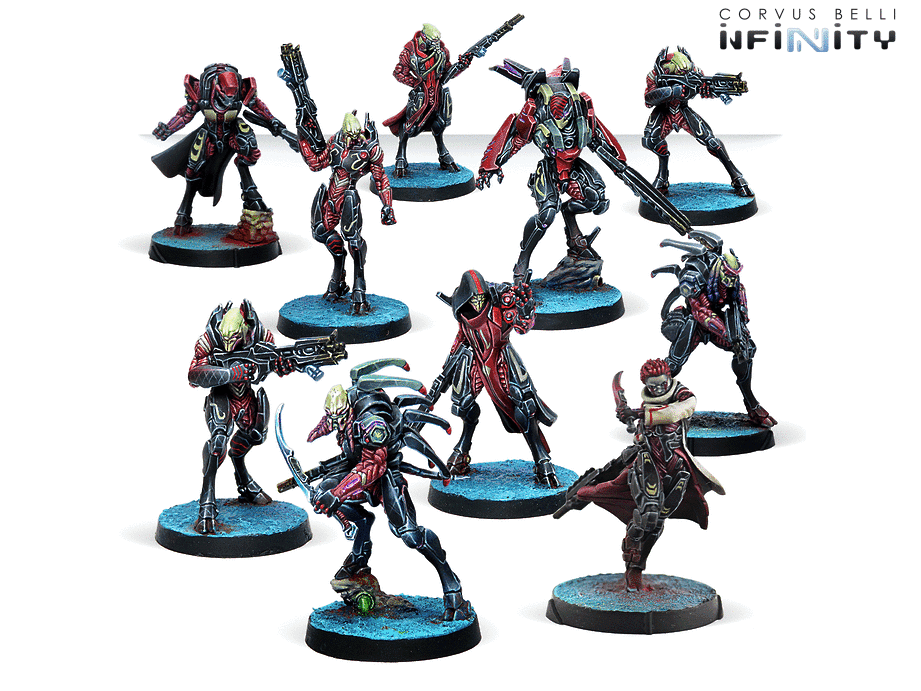 Infinity CodeOne Combined Army Action Pack Miniature Game Figures - Corvus Belli