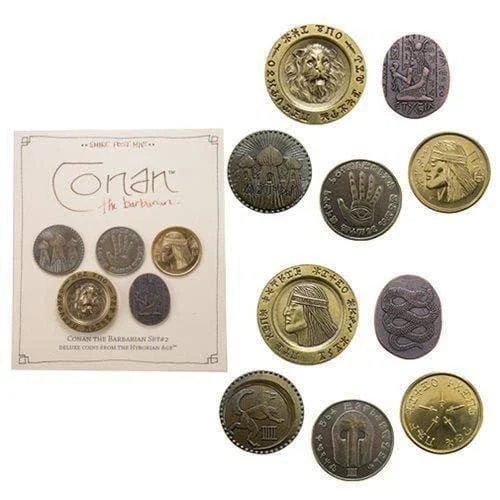 Conan Set #2 Deluxe 5 Coin Set - Shire Post Mint