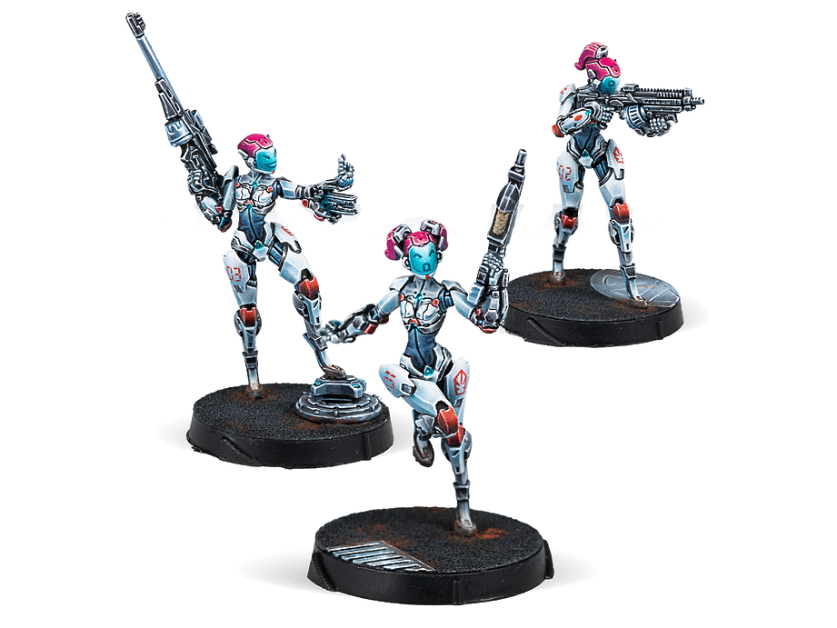 Infinity JSA: Karakuri Special Project 28mm Metal Miniatures - Corvus Belli