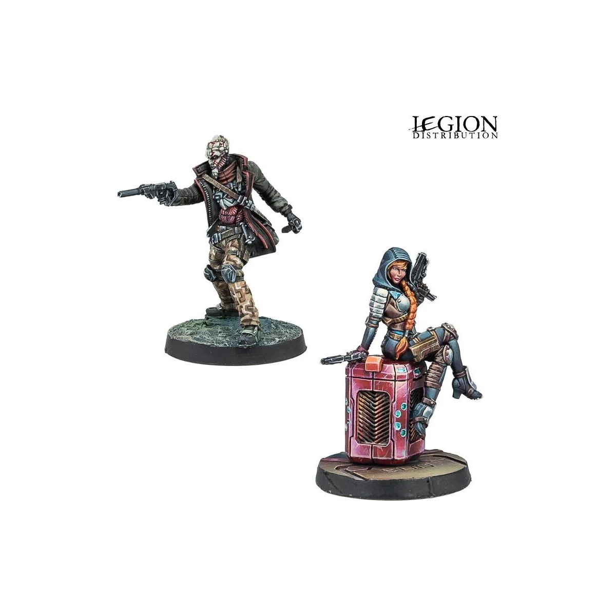 Infinity - Caledonian Combat Force Characters Figurine games