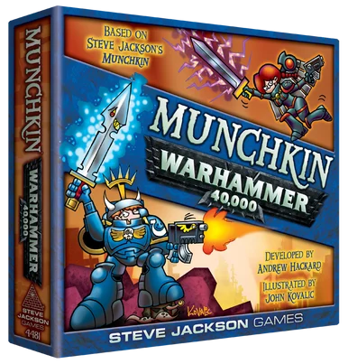 Steve Jackson Games SJG4481 Munchkin: Munchkin Warhammer 40K
