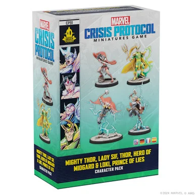 CP091 - MARVEL CRISIS PROTOCOL: MIGHTY THOR, LADY SIF, THOR, HERO OF MIDGARD AND LOKI, PRINCE OF LIES