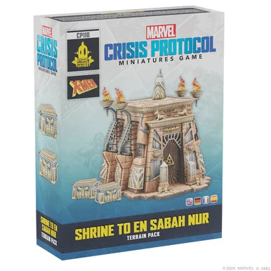 CP110 - MARVEL CRISIS PROTOCOL: SHRINE TO EN SABAH NUR TERRAIN PACK