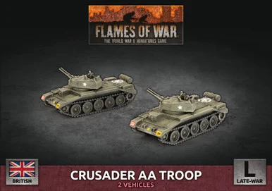 15mm Crusader AA Troop - BBX59