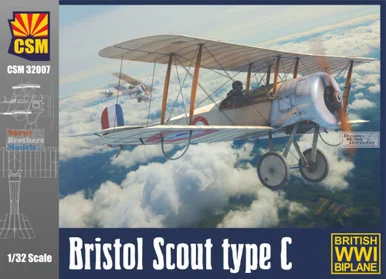 CSM32007 1:32 Copper State Models Bristol Scout Type C
