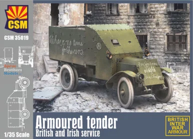 CSM35019 1:35 Copper State Models Armoured Tender -British & Irish Service