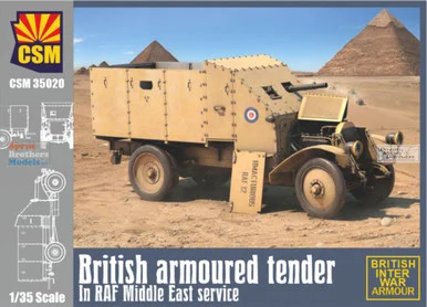 CSM35020 1:35 Copper State Models British Armoured Tender in RAF Middle East Service