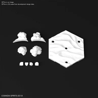 30MM #03 Customize Scene Base (Snowfield Ver.) "30 Minute Missions" - Bandai - BAN
