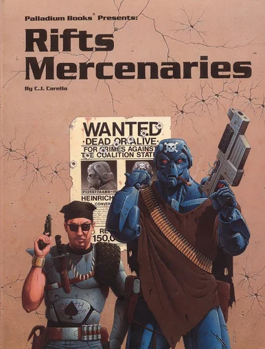 Palladium Books 813 Rifts RPG: Mercenaries