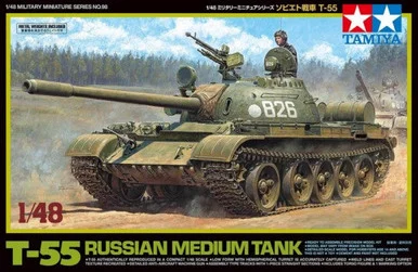 Tamiya 32598 1/48 Russian Medium Tank T-55