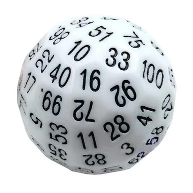 Foam Brain Games 5003 45mm D100 - White