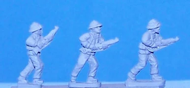 PIG010071 - NVA WITH BOLT ACTION RIFLE ADVANCING