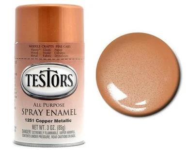 Testors 1251 Copper Enamel Spray 3oz