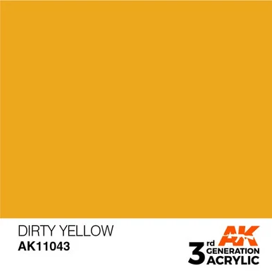 3G 043 - Dirty Yellow - AK11043