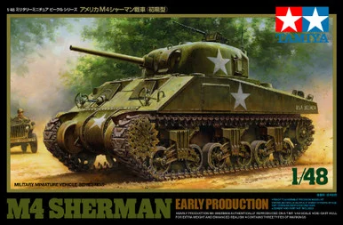 1/48 M4 Sherman Tank-Early - 32505