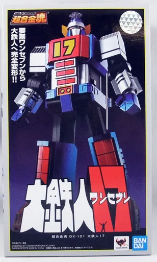 Bandai 62973 GX-101 Daitetujin 17, Soul of Chogokin Figure
