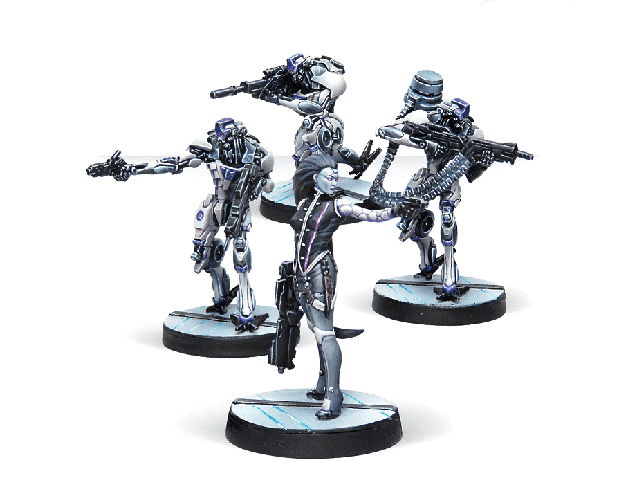 Infinity ALEPH Dakini Tacbots Miniature Game Figures - Corvus Belli