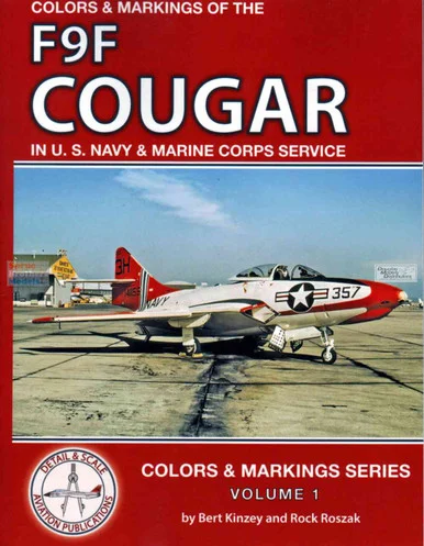 DAS1804 Detail & Scale Books - Colors & Markings of the F9F Cougar
