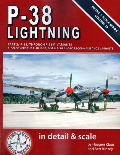 DAS3362 Detail & Scale Books - P-38 Lightning Part 2
