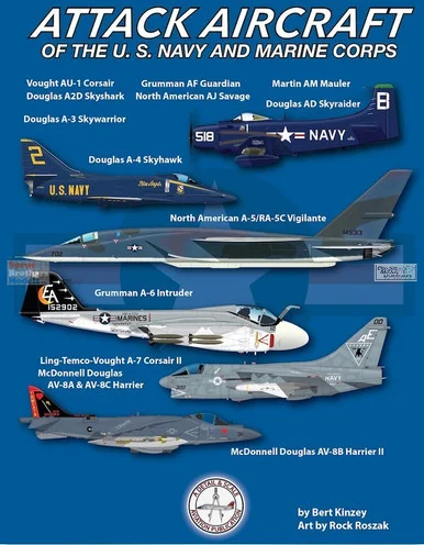 DAS6899 Detail & Scale Books - Attack Aircraft of the US Navy and Marine Corps