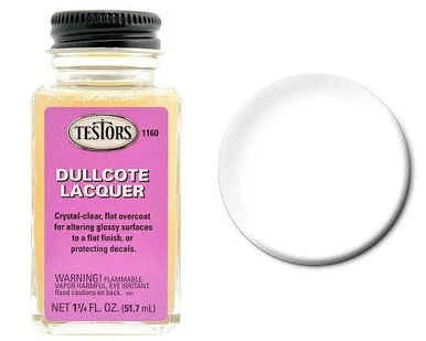 Testors 1160 Lacquer 1-3/4oz Dullcote
