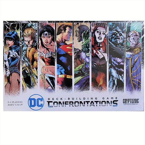 DC Comics Deck Building Game: Confrontations (stand alone or expansion) - Cryptozoic Entertainment