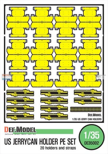 DEFDE35002 1:35 DEF Model Modern US Jerrycan Holder Set
